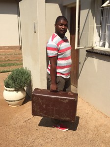 Student representative Stanley Mokone